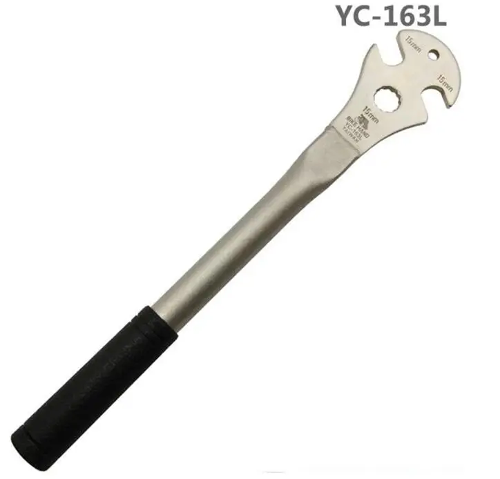 Bike Hand Hot Sale Cycling Bike Bicycle Pedal Wrench Spanner Repair Tool 15mm YC-163L
Bike Hand Hot Sale Cycling Bike Bicycle Pedal Wrench Spanner Repair Tool 15mm YC-163L