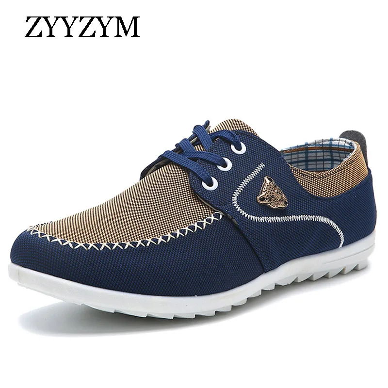 ZYYZYM Men Canvas Shoes Spring Autumn Lace-up Style Comfortatble Breathable Fashion Casual Light Shoe Large size
ZYYZYM Men Canvas Shoes Spring Autumn Lace-up Style Comfortatble Breathable Fashion Casual Light Shoe Large size