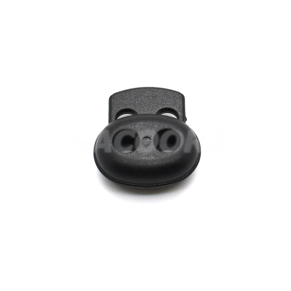 500pcs/pack Cord Lock Toggle Stopper Plastic toggle clip Black 18mm*19mm*6.5mm Free Shipping
500pcs/pack Cord Lock Toggle Stopper Plastic toggle clip Black 18mm*19mm*6.5mm Free Shipping
