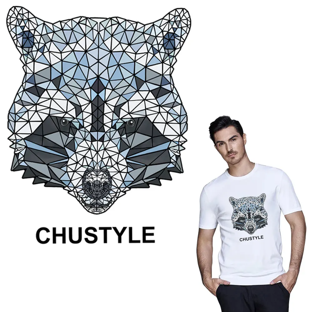 Iron on patches T-shirt transfer thermo stickers appliques for clothes crystal raccoon iron patch ironing applications washable
Iron on patches T-shirt transfer thermo stickers appliques for clothes crystal raccoon iron patch ironing applications washable