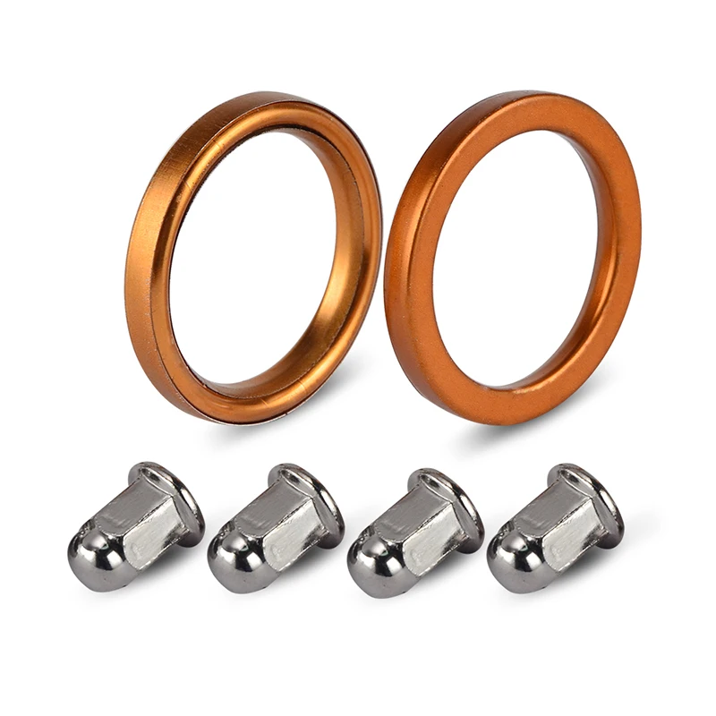 2pcs Exhaust Muffler Pipe Gasket 4pcs Nut For Honda VF 500C 500F 700C 700F 700S 750F 750C 750S VFR 800 800A ATC 125M 185 200
2pcs Exhaust Muffler Pipe Gasket 4pcs Nut For Honda VF 500C 500F 700C 700F 700S 750F 750C 750S VFR 800 800A ATC 125M 185 200