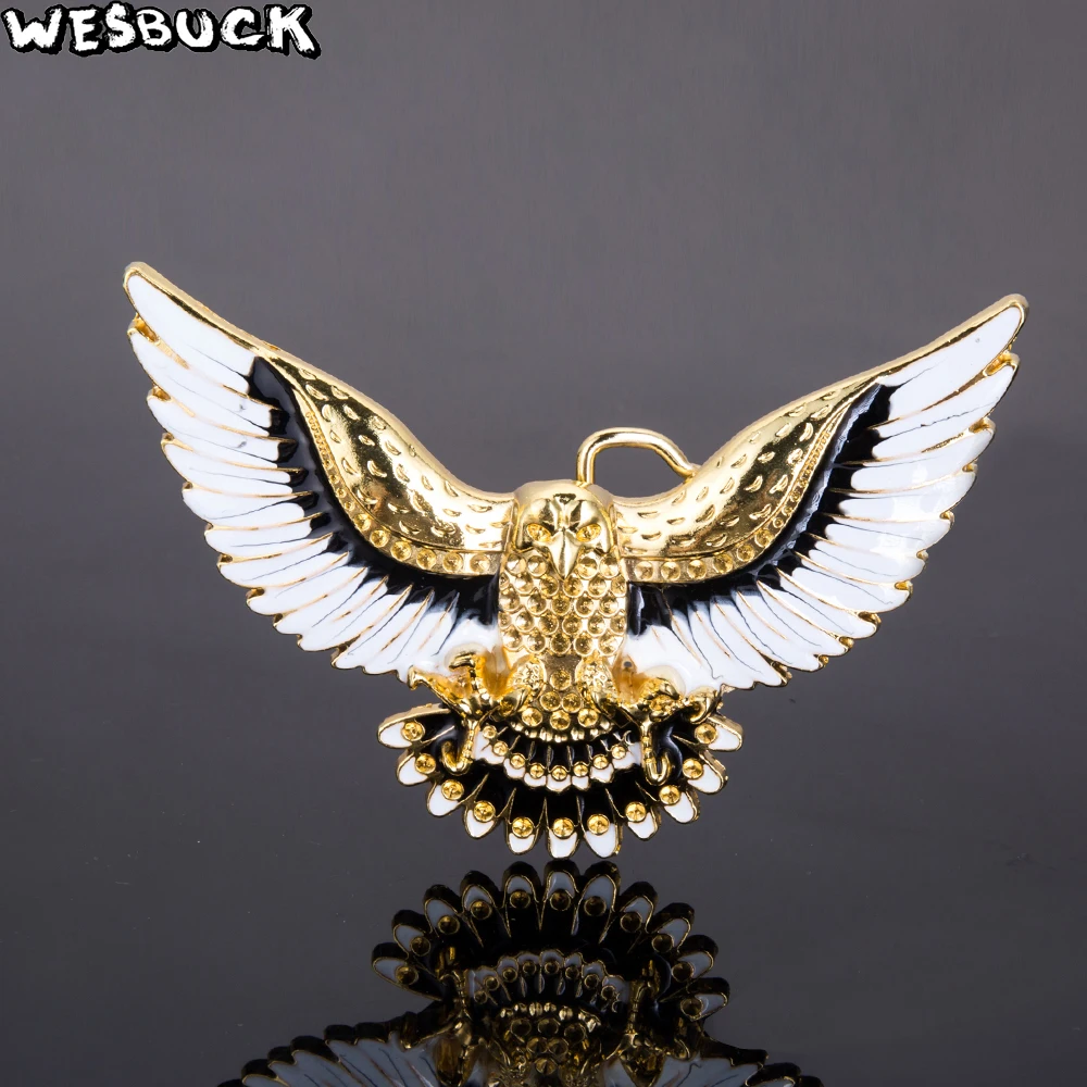 5 PCS MOQ WesBuck Brand belt buckle eagle king golden pattern metal pin buckles fashion trousers / pants Diy belts
5 PCS MOQ WesBuck Brand belt buckle eagle king golden pattern metal pin buckles fashion trousers / pants Diy belts