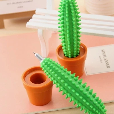 Stationery small fresh cartoon cactus flower creative pen ballpoint pen for primary school students in the prize
Stationery small fresh cartoon cactus flower creative pen ballpoint pen for primary school students in the prize