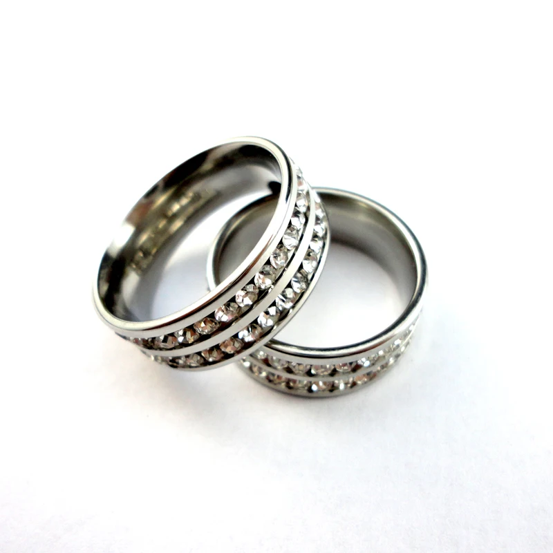 Classic Women Engagement Anniversary Wedding Channel Setting Ring Cubic Zirconia 316L Stainless Steel Rings Female Jewelry LR420
Classic Women Engagement Anniversary Wedding Channel Setting Ring Cubic Zirconia 316L Stainless Steel Rings Female Jewelry LR420