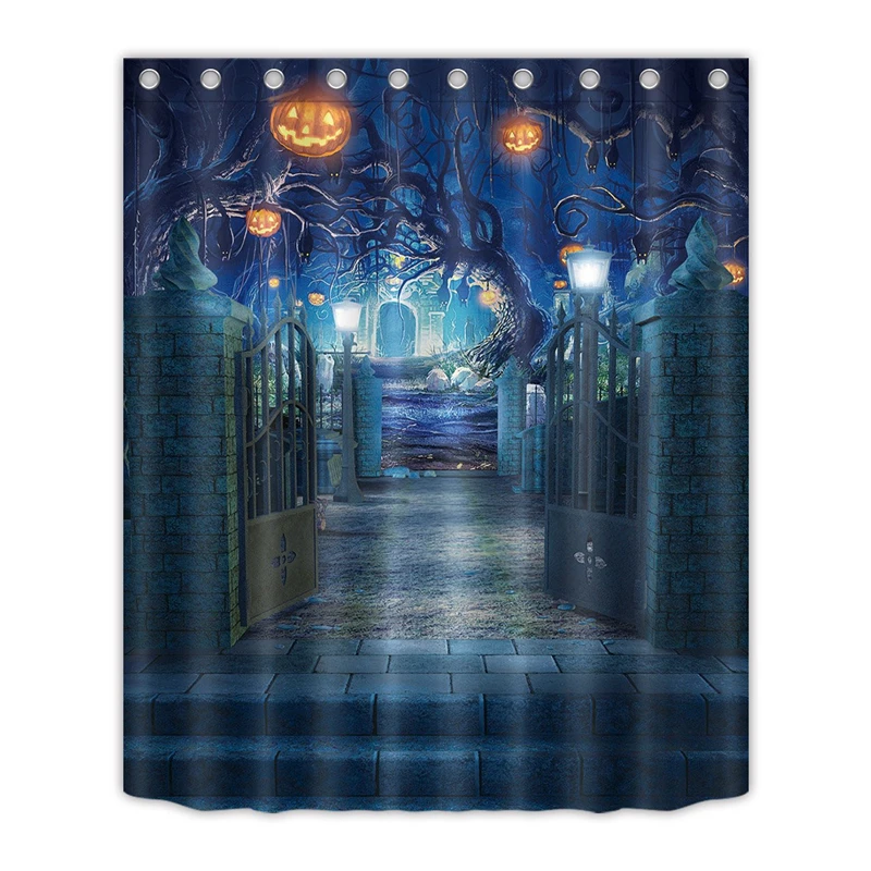 Halloween Pumpkin Decor Bath Curtain Thanksgiving Shower Curtain Set Waterproof Polyester Fabric Bathroom Curtains with Hooks
Halloween Pumpkin Decor Bath Curtain Thanksgiving Shower Curtain Set Waterproof Polyester Fabric Bathroom Curtains with Hooks