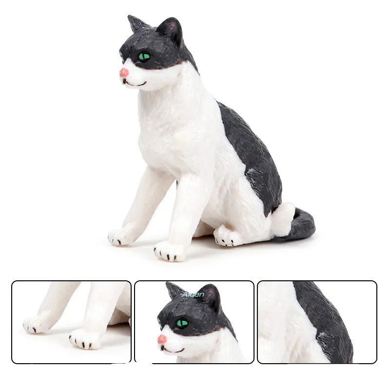 2" Cute Cat Statue Simulation Black cat The pet cat The family cat ABS Action Figure Collectible Model Toy OPP 5CM L290
2" Cute Cat Statue Simulation Black cat The pet cat The family cat ABS Action Figure Collectible Model Toy OPP 5CM L290