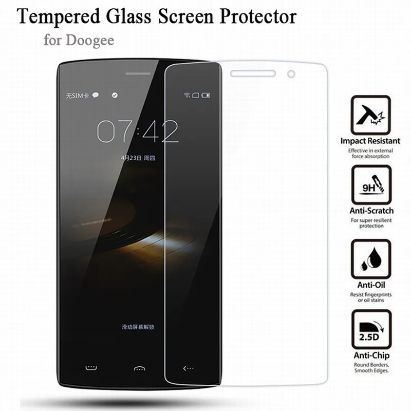 TeoYall закаленное стекло Для Doogee X5 X6 MAX HOMTOM HT7 T6 Pro защита экрана тонкая 2.5D