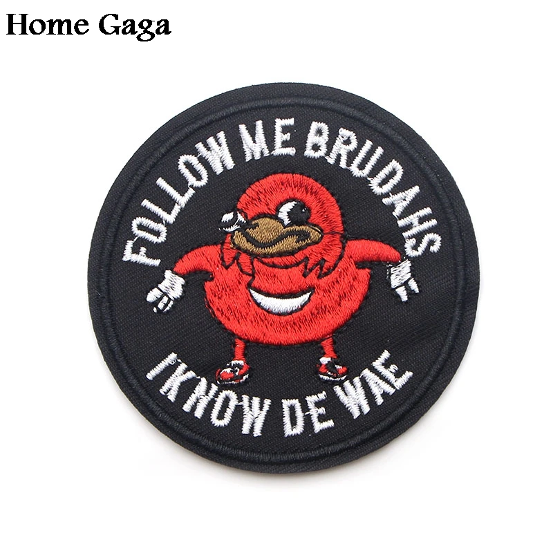 Homegaga Ugandan Knuckles applique patches diy iron on para shoe jeans bag shirt clothes punk stickers embroideried badges D1190
Homegaga Ugandan Knuckles applique patches diy iron on para shoe jeans bag shirt clothes punk stickers embroideried badges D1190