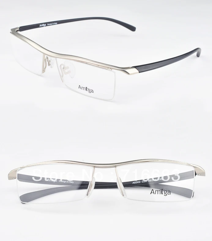 TR-90 Men's Brand New Unisex Silver Silvery Black Semi-Rim Half Rim Optical Eyeglass Frame Spectacles Eyewear RX A6302 C03
TR-90 Men's Brand New Unisex Silver Silvery Black Semi-Rim Half Rim Optical Eyeglass Frame Spectacles Eyewear RX A6302 C03