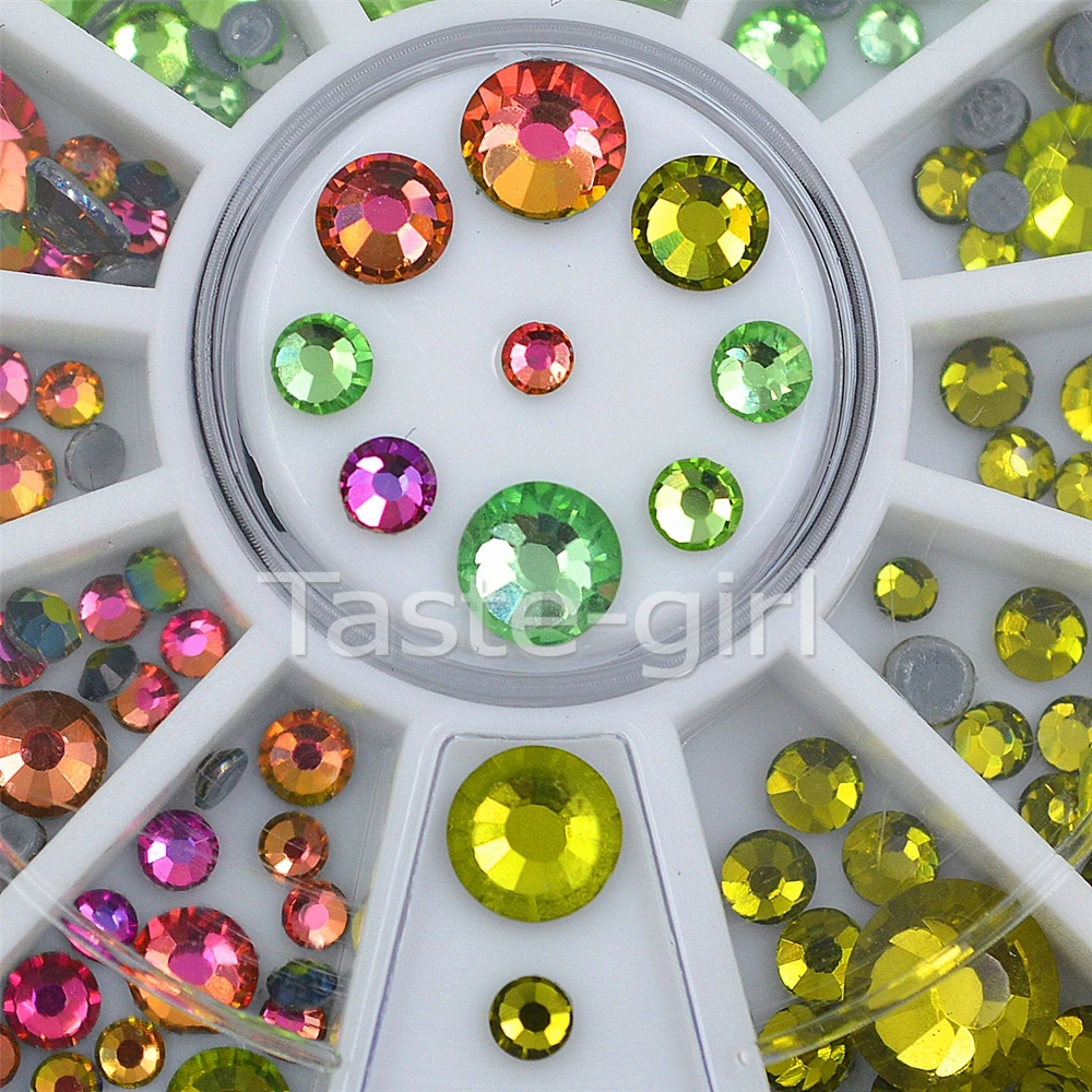 Mixed size green 3D Nails Art Decorations Rhinestones hot wheel glitter DIY nail jewelry accessoires beauty manicure tools
Mixed size green 3D Nails Art Decorations Rhinestones hot wheel glitter DIY nail jewelry accessoires beauty manicure tools