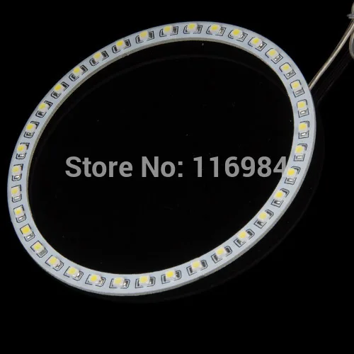 2 шт х белый 110 мм 3528 33 SMD Автомобильные светодиодные Ангельские глазки гало кольца