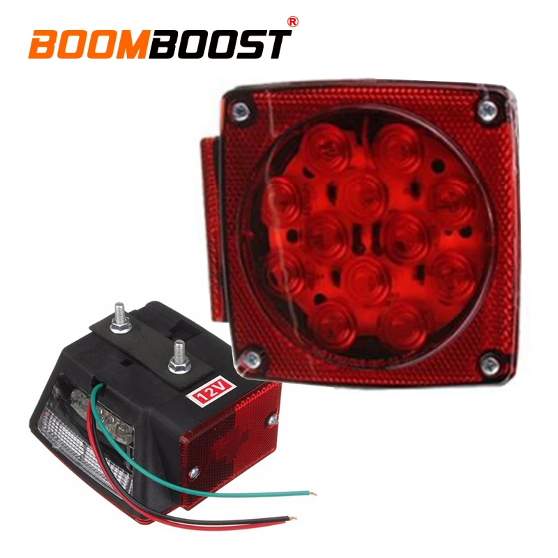 2 pcs 12V Side Marker square red Truck Trailer tail Brake light universal waterproof LED License Plate lamp
2 pcs 12V Side Marker square red Truck Trailer tail Brake light universal waterproof LED License Plate lamp