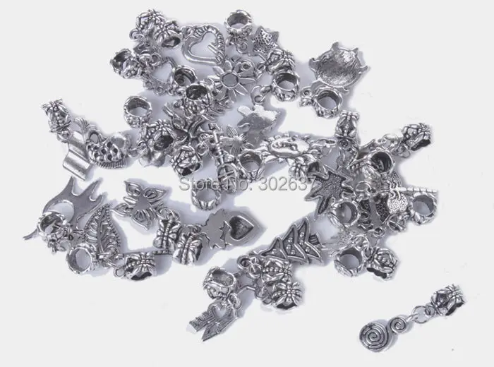 FREE SHIPPING 30PCS Mixed Design of Antiqued Silver Bail W/Charm Danglers #24972
FREE SHIPPING 30PCS Mixed Design of Antiqued Silver Bail W/Charm Danglers #24972