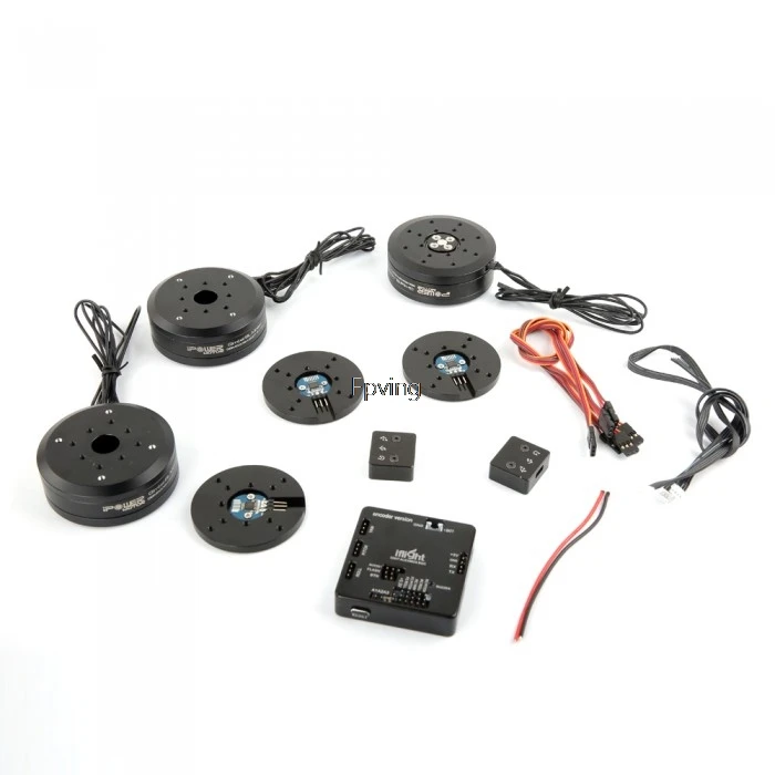 32 bit Alexmos BGC with W/5048A Encoder and 3pcs iPower Motor GBM5208-200T Brushless Motor for DSLR Gimbal Stabilizer
32 bit Alexmos BGC with W/5048A Encoder and 3pcs iPower Motor GBM5208-200T Brushless Motor for DSLR Gimbal Stabilizer