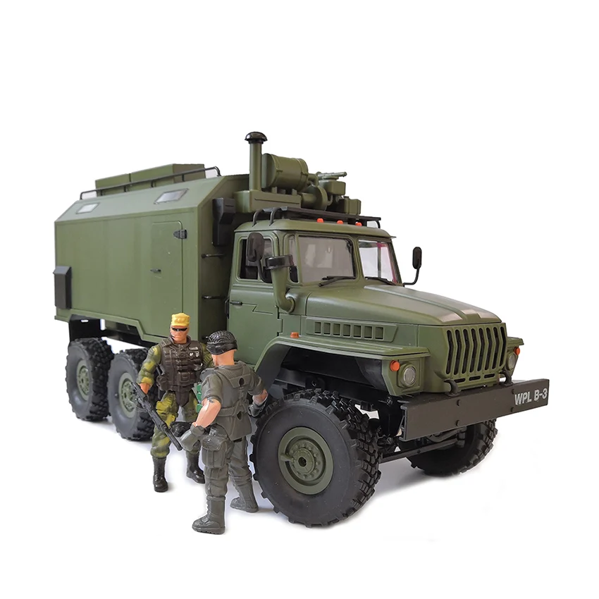 Новая игрушка 1:16 2 4G 6WD WPL B36 VS C24 военный автомобиль Урал Rc открытый рок гусеничный