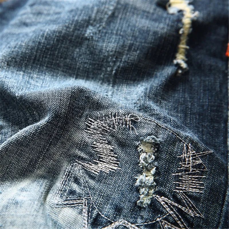 Male Summer Denim Brand Clothing Plus Size 28-40 Shorts Men Ripped Short Jeans Straight Retro Shorts Jean Bermuda Casual Shorts 
Male Summer Denim Brand Clothing Plus Size 28-40 Shorts Men Ripped Short Jeans Straight Retro Shorts Jean Bermuda Casual Shorts