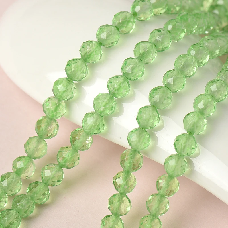 Light Translucent green cut beads of the same size and shape Add Full style 3mm-2mm Green Crystal Loose Beads
Light Translucent green cut beads of the same size and shape Add Full style 3mm-2mm Green Crystal Loose Beads