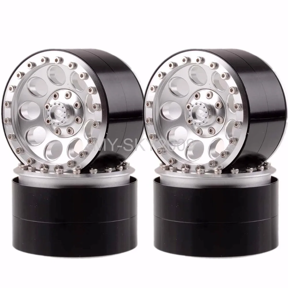 4pcs Aluminum 2.2" Beadlock Wheel Rim Drive Hex 12mm FOR RC Rock Crawler Axial Traxxas HPI 2020
4pcs Aluminum 2.2" Beadlock Wheel Rim Drive Hex 12mm FOR RC Rock Crawler Axial Traxxas HPI 2020