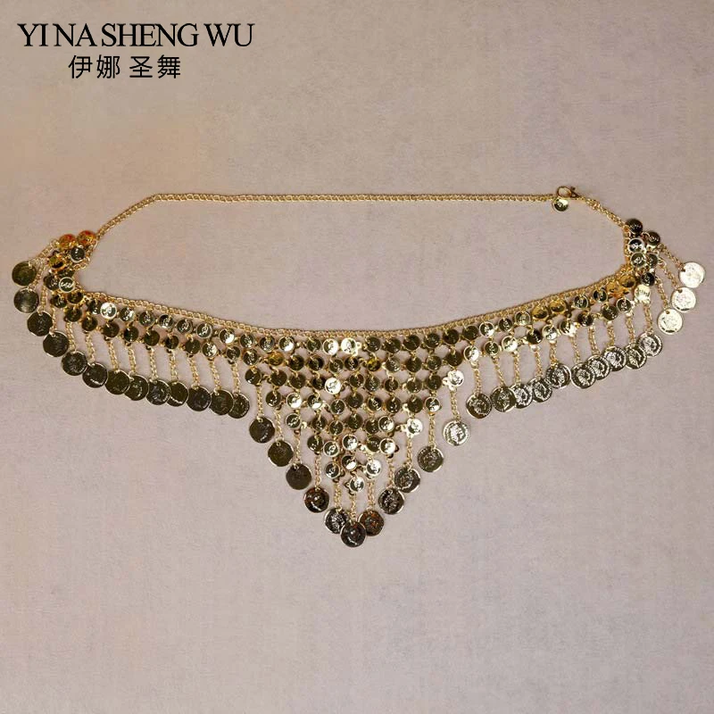 Dancer's Coin Waist Belt Triangle Belly Dance Waist Chain Belt Ornament Oriental Dance Waist Chain Metal Coin Belly Dance Chain
Dancer's Coin Waist Belt Triangle Belly Dance Waist Chain Belt Ornament Oriental Dance Waist Chain Metal Coin Belly Dance Chain