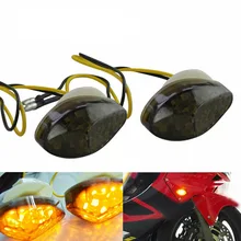 Universal 2Pcs Motorcycle Led Turn Signal Indicator Light Lamp Bulb Blinker Flashers For Honda CBR 600RR 1000RR 2004-2007 05