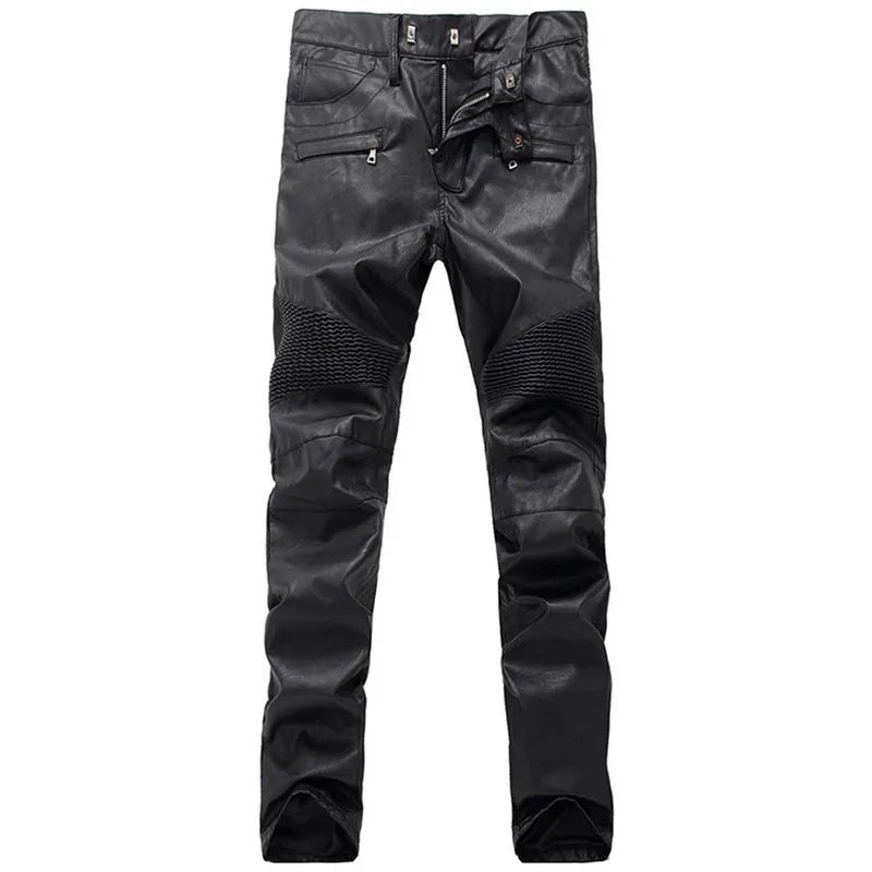 HOT MEN Motorcycle leather pants riding slim jeans racing pants fashion punk fan pants men and women with the same paragraph
HOT MEN Motorcycle leather pants riding slim jeans racing pants fashion punk fan pants men and women with the same paragraph