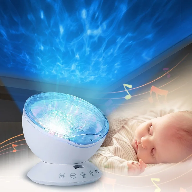 Novelty Luminous Toys Baby Night Sleep Light Star Sky Ocean Wave Music Player Projector Lamp Kids LED Sleep Appease Lights Gifts
Novelty Luminous Toys Baby Night Sleep Light Star Sky Ocean Wave Music Player Projector Lamp Kids LED Sleep Appease Lights Gifts