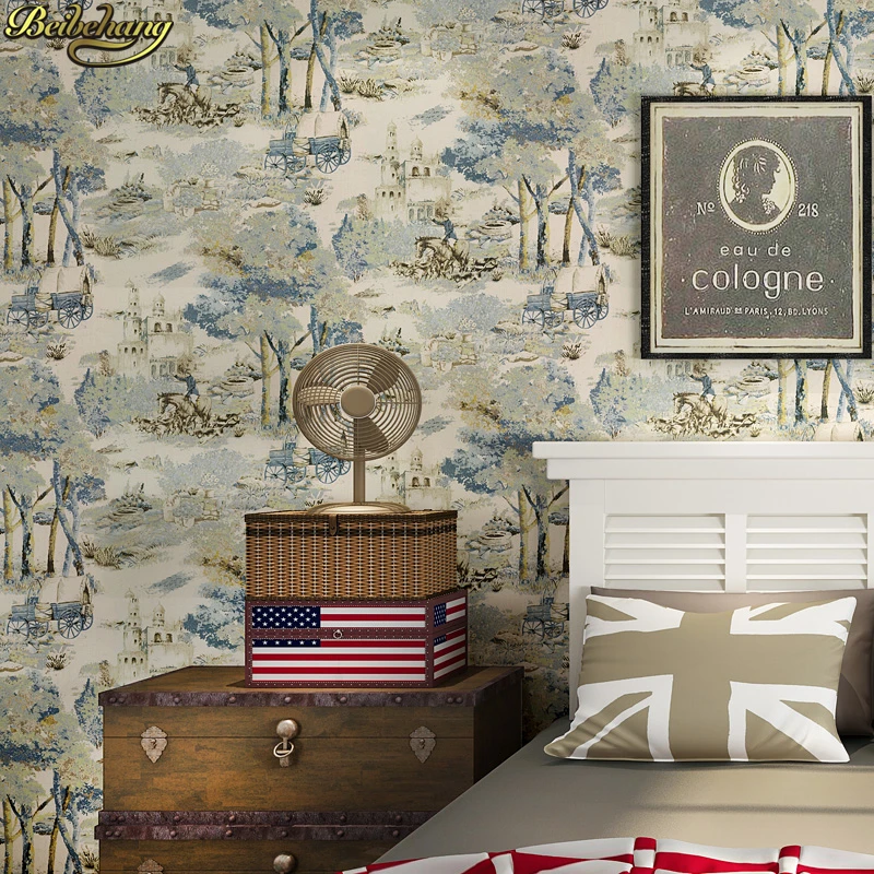 beibehang Retro American Village Wallpaper Hand Paints Oil Paintings Nostalgic Bedroom Living Room Background Nonwovens
beibehang Retro American Village Wallpaper Hand Paints Oil Paintings Nostalgic Bedroom Living Room Background Nonwovens