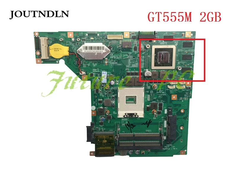 Материнская плата JOUTNDLN для ноутбука MSI GE620DX GE620 GE60 материнская с процессором ОЗУ 2
