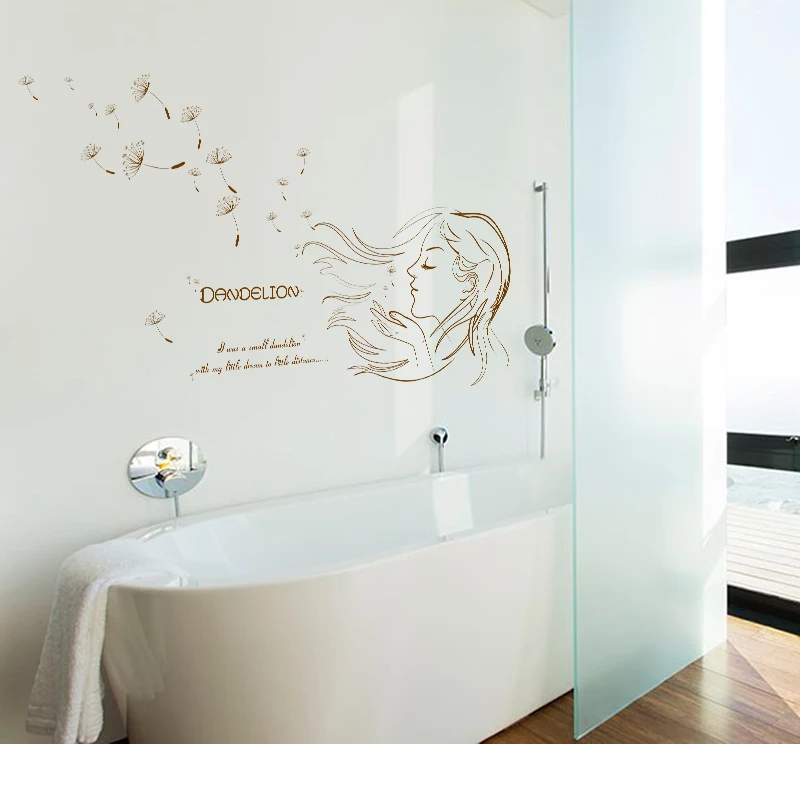 SK7048 Girl Wall Stickers DIY Dandelion Flowers Mural Decals for Kids Rooms Baby Bedroom Home Decoration
SK7048 Girl Wall Stickers DIY Dandelion Flowers Mural Decals for Kids Rooms Baby Bedroom Home Decoration