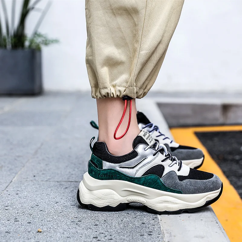 Casual Shoes Women Platform Sneakers Platfrom chaussures femme Ladies footware Patchwork Breathable Breathable
Casual Shoes Women Platform Sneakers Platfrom chaussures femme Ladies footware Patchwork Breathable Breathable