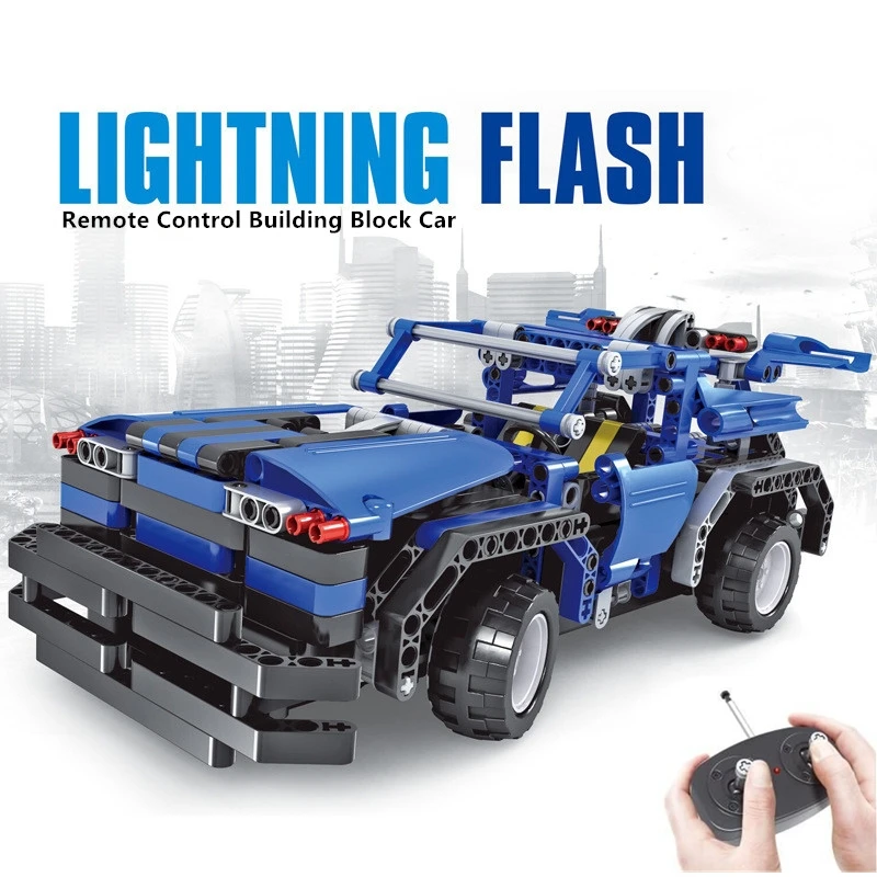 Parent-child Interact Educational Assembled Electric Remote Control Truck Toy 2 In 1 Electric Building Block Gear Toy Kids Gift
Parent-child Interact Educational Assembled Electric Remote Control Truck Toy 2 In 1 Electric Building Block Gear Toy Kids Gift