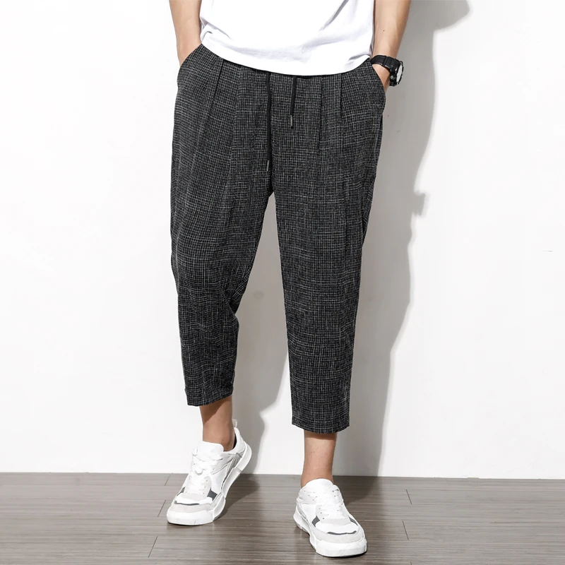 Spring Autumn Harem Pants Casual Sweatpants Elastic Waist Plus Size Clothing Mens Street Wear Linen Pants 5XL
Spring Autumn Harem Pants Casual Sweatpants Elastic Waist Plus Size Clothing Mens Street Wear Linen Pants 5XL