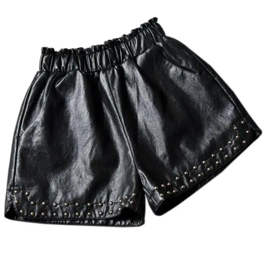Autumn Winter New High Waist Loose Wide Leg Shorts Women Elastic Waist Beading Shorts
Autumn Winter New High Waist Loose Wide Leg Shorts Women Elastic Waist Beading Shorts