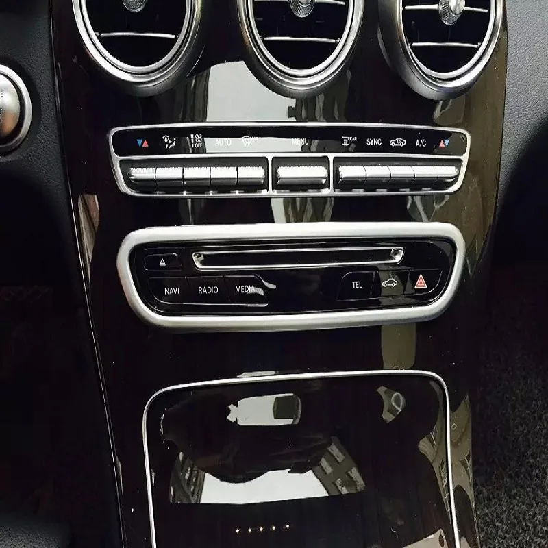 Автомобильный аксессуар из нержавеющей стали для Mercedes Benz GLC X253 Benz GLC200 GLC250 GLC300, аксессуар для салона автомобиля, переключатель CD, отделка блес...
Автомобильный аксессуар из нержавеющей стали для Mercedes Benz GLC X253 Benz GLC200 GLC250 GLC300, аксессуар для салона автомобиля, переключатель CD, отделка блес...