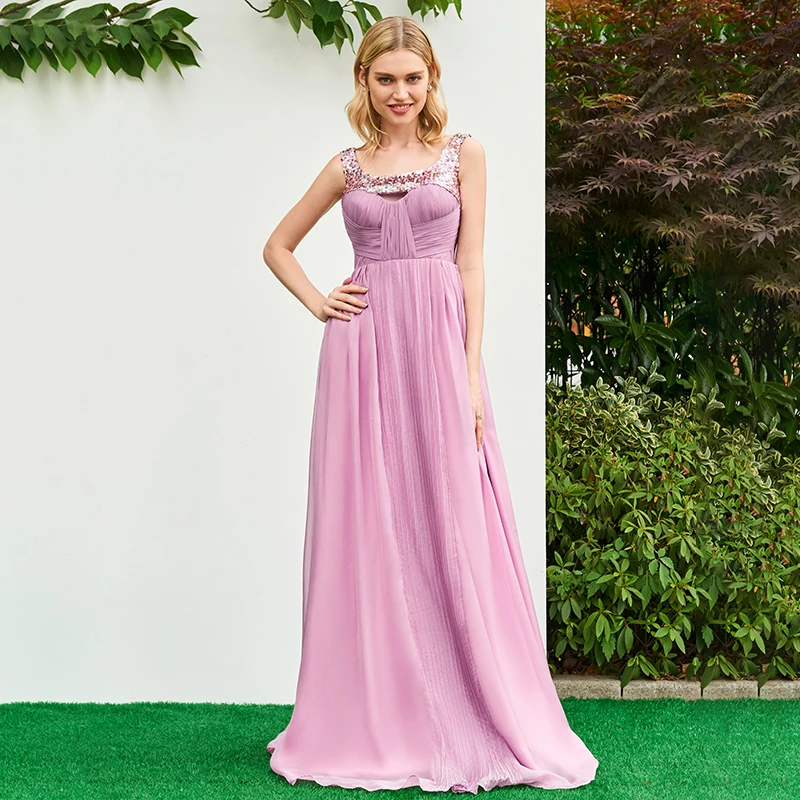 Tanpell sweep train prom dresses cameo sequins floor length a line dress women sleeveless straps formal evening custom prom gown
Tanpell sweep train prom dresses cameo sequins floor length a line dress women sleeveless straps formal evening custom prom gown