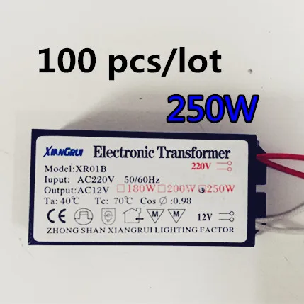 100pcs/lot Hot sale Low price Halogen driver 250W 220V-12V Transformer power supply Halogen Lamp Electronic metal cover
100pcs/lot Hot sale Low price Halogen driver 250W 220V-12V Transformer power supply Halogen Lamp Electronic metal cover