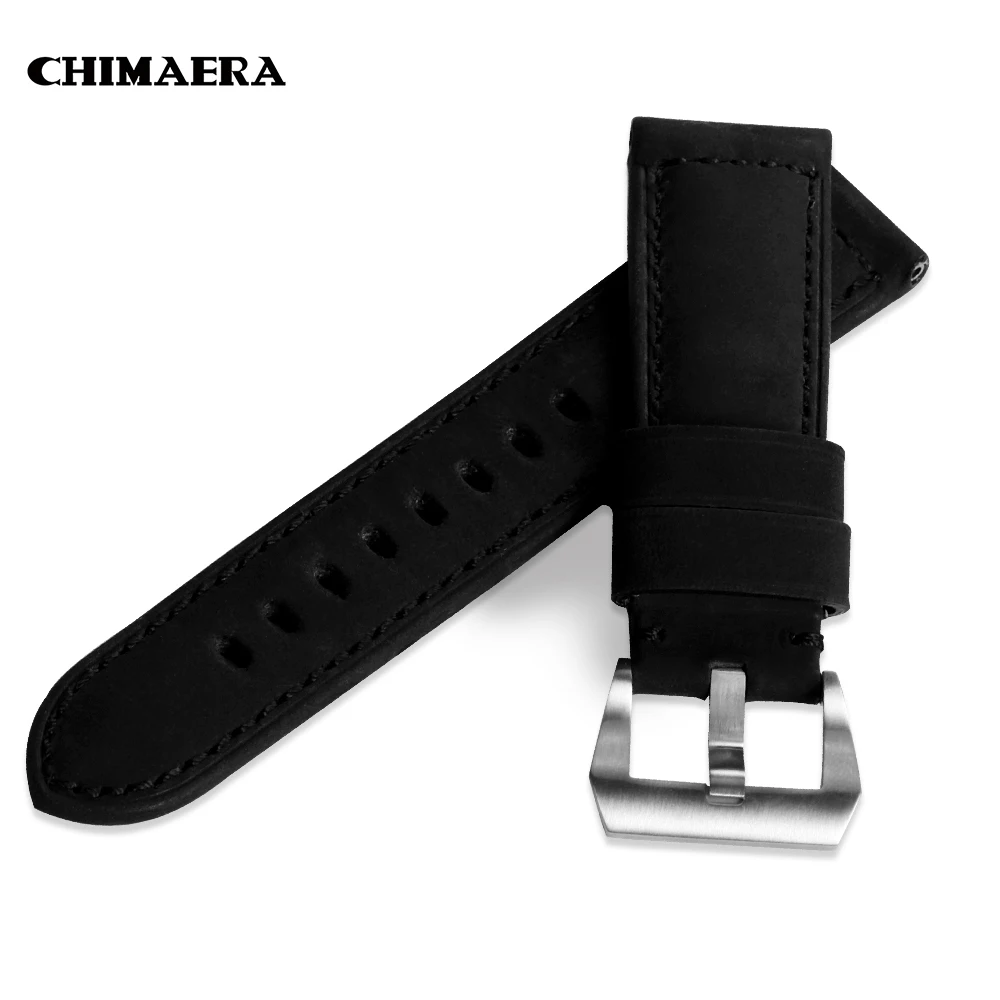 CHIMAERA Watchbands Watch Strap 22mm 24mm Leather Watch Accessories For Pane rai Watchband
CHIMAERA Watchbands Watch Strap 22mm 24mm Leather Watch Accessories For Pane rai Watchband