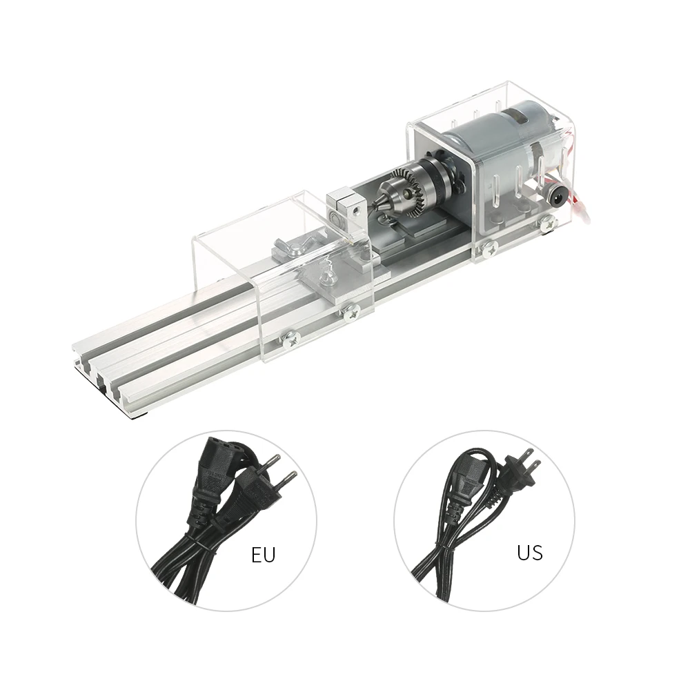 100W CNC Mini Lathe Machine Tools Wood Lathe Drill Rotary Tool DIY Woodworking Buddha Pearl Grinding Polishing Beads 12-24VDC
100W CNC Mini Lathe Machine Tools Wood Lathe Drill Rotary Tool DIY Woodworking Buddha Pearl Grinding Polishing Beads 12-24VDC