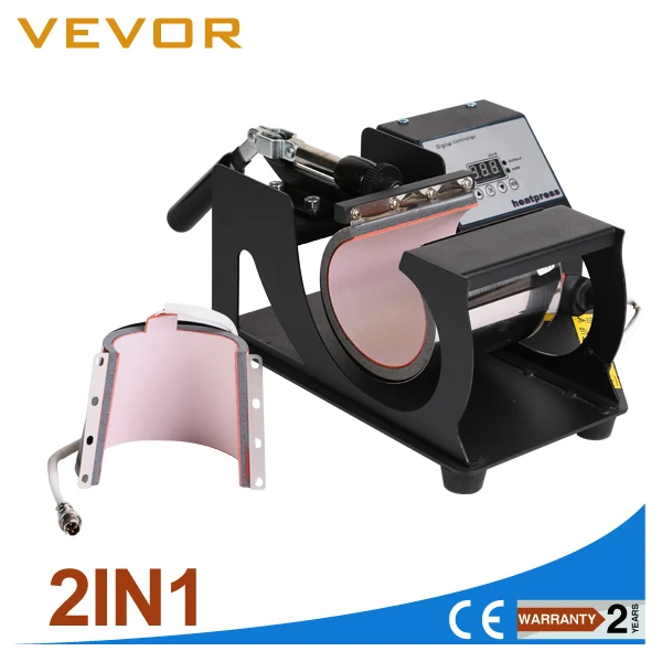 VEVOR Good Prices Two Mug Heat Press Machines 3.1"-3.5"diameter Digital Coffee Cup Latte Mug Transfer Sublimation Machine
VEVOR Good Prices Two Mug Heat Press Machines 3.1"-3.5"diameter Digital Coffee Cup Latte Mug Transfer Sublimation Machine