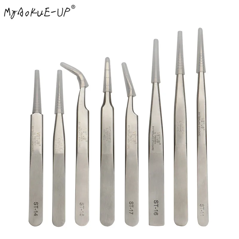 1 pc False Eyelash Extension Tools Stainless Steel Eyebrow Tweezer High Precision Anti Acid Tweezers
1 pc False Eyelash Extension Tools Stainless Steel Eyebrow Tweezer High Precision Anti Acid Tweezers