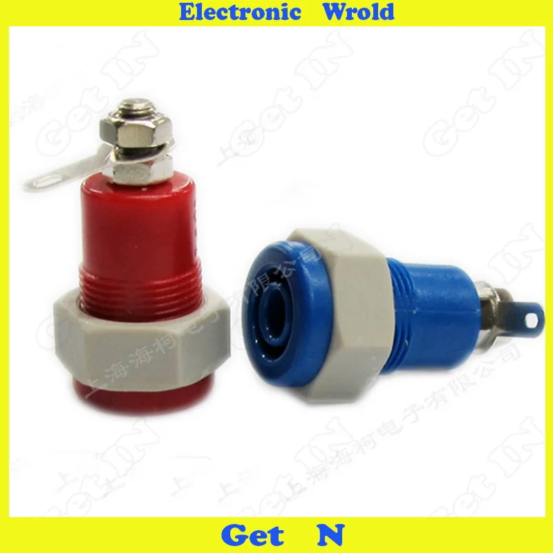 100pcs 4mm banana jack socket 4mm Panel Connector Pure Copper High Pressure Safe Terminals H-3012
100pcs 4mm banana jack socket 4mm Panel Connector Pure Copper High Pressure Safe Terminals H-3012