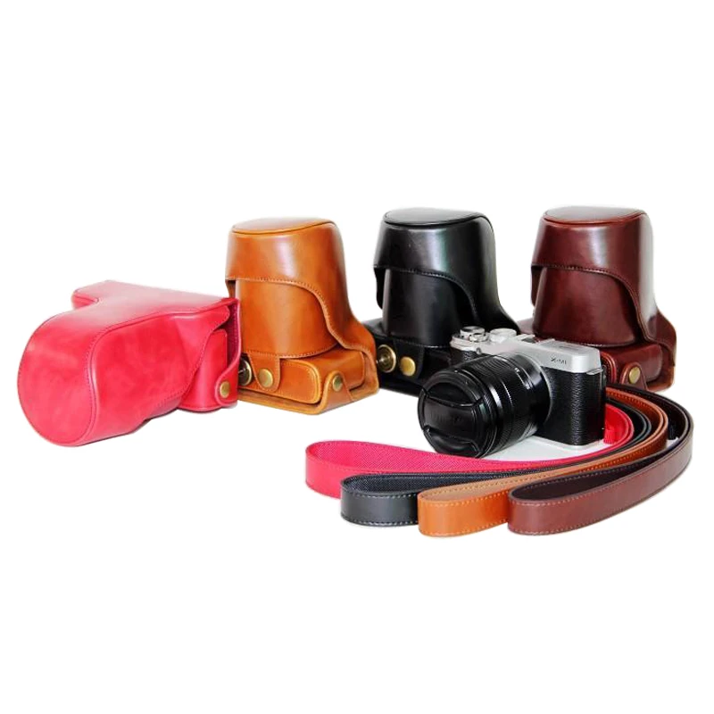 new Protective PU Leather Hard Camera Case Bag Cover For FujiFilm X-M1 XM1 X-A1 XA1 XA2 16-50mm Lens Free shipping
new Protective PU Leather Hard Camera Case Bag Cover For FujiFilm X-M1 XM1 X-A1 XA1 XA2 16-50mm Lens Free shipping