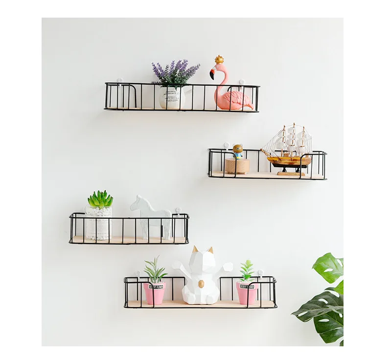 1PC Iron Wood Storage Shelf Sundries Wall Holder Nordic Kitchen Bedroom Wall Shelves Rack Crafts Display Rack JL 245
1PC Iron Wood Storage Shelf Sundries Wall Holder Nordic Kitchen Bedroom Wall Shelves Rack Crafts Display Rack JL 245