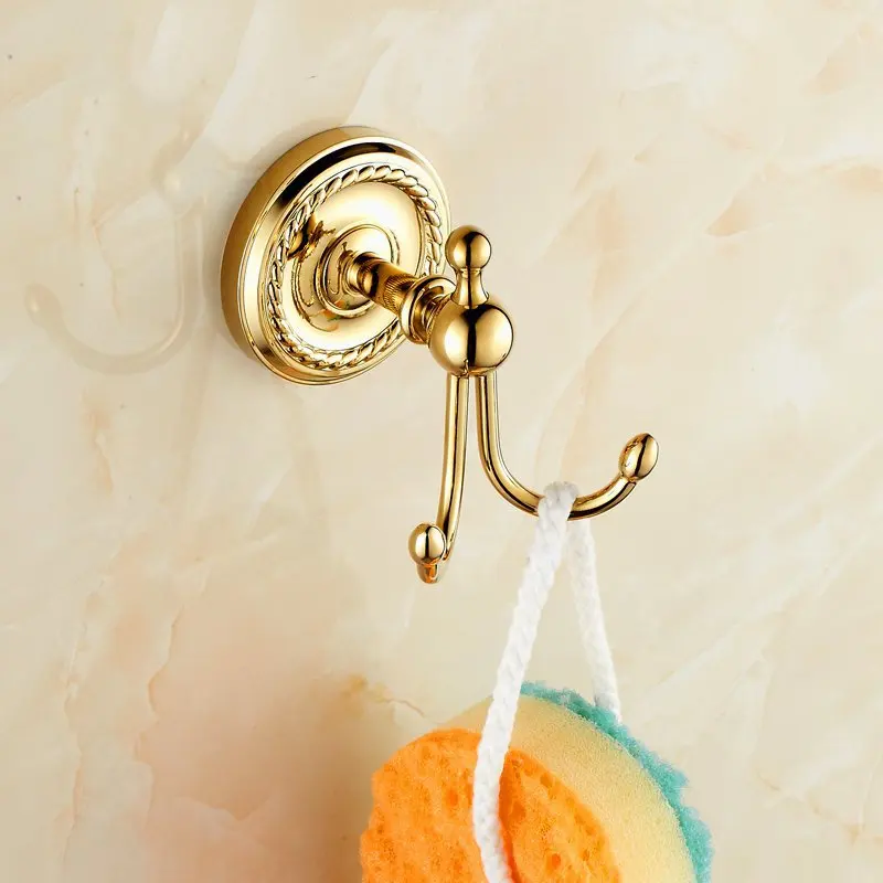 Golden bathroom cloth hook bathroom robe hooks single cloth shelf towel hook towel clothes row hook golden color
Golden bathroom cloth hook bathroom robe hooks single cloth shelf towel hook towel clothes row hook golden color