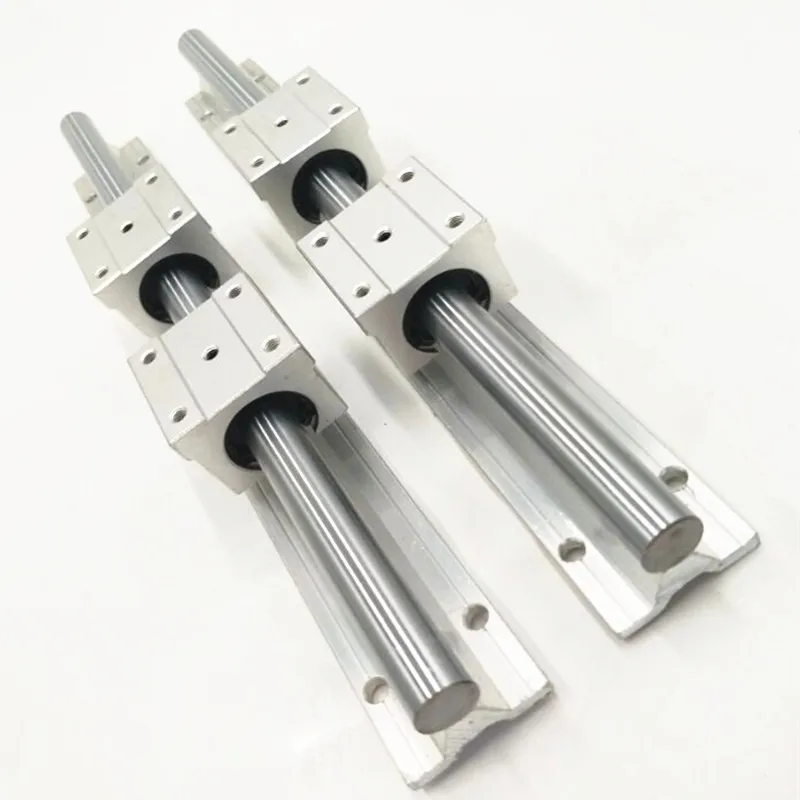 2Set 12mm linear rail SBR12-400 mm Fully Supported Linear Rail Slide Shaft Rod With 4Pcs SBR12UU Bearing Block
2Set 12mm linear rail SBR12-400 mm Fully Supported Linear Rail Slide Shaft Rod With 4Pcs SBR12UU Bearing Block