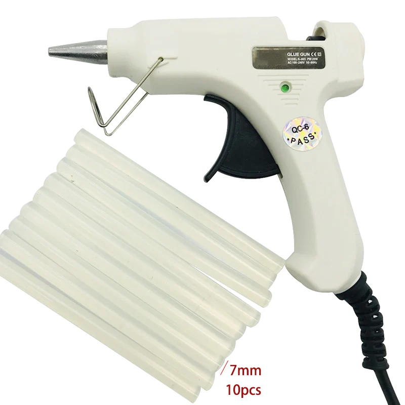 High Temperature Heater Hot Melt 20 W Handy Glue Gun with 50 Glue Sticks Graft Tool Repair Gun Guns Hot Silicone Glue
High Temperature Heater Hot Melt 20 W Handy Glue Gun with 50 Glue Sticks Graft Tool Repair Gun Guns Hot Silicone Glue