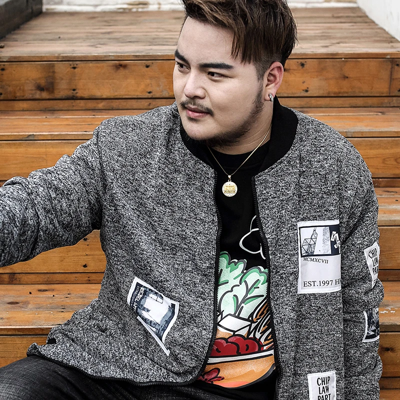 Winter plus size 2xl-7xl 8xl 9xl 10xl Men's Jackets patchwork military casual fashion v-neck spring Outerwear Coats chest 160cm
Winter plus size 2xl-7xl 8xl 9xl 10xl Men's Jackets patchwork military casual fashion v-neck spring Outerwear Coats chest 160cm