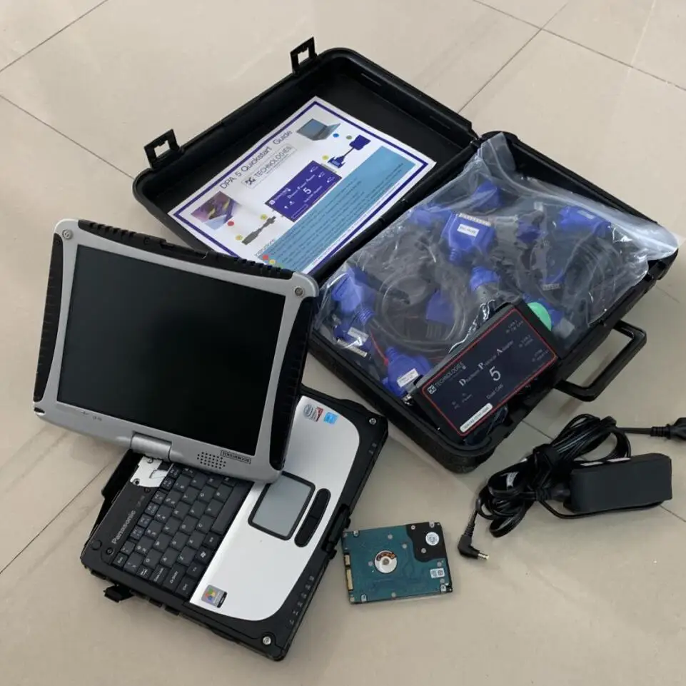 DPA5 Diesel Truck Diagnostic Scanner Tool with CF19 I5&8G Laptop software installed well ready use
DPA5 Diesel Truck Diagnostic Scanner Tool with CF19 I5&8G Laptop software installed well ready use