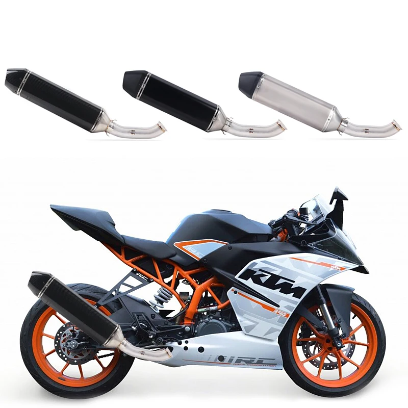 Motorcycle Exhaust Muffler Middle Pipe Slip On Escape For DUKE 390 250 DUKE 125 RC 390 125 RC390 2016 2017 2018 Exhaust
Motorcycle Exhaust Muffler Middle Pipe Slip On Escape For DUKE 390 250 DUKE 125 RC 390 125 RC390 2016 2017 2018 Exhaust