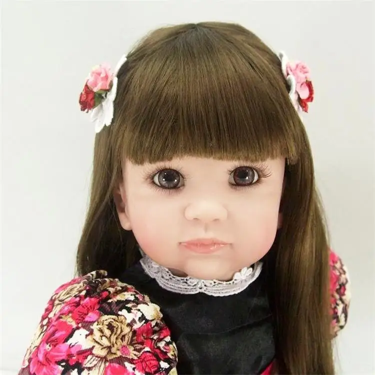 22Inch Fashion Kids Playmate Silicone Reborn Baby Doll Handmade Newborn Bebes Reborn Baby Toys Realistic Baby Girl Gift
22Inch Fashion Kids Playmate Silicone Reborn Baby Doll Handmade Newborn Bebes Reborn Baby Toys Realistic Baby Girl Gift